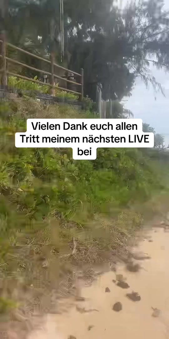 Vielen Dank euch allen Tritt meinem nächsten LIVE bei