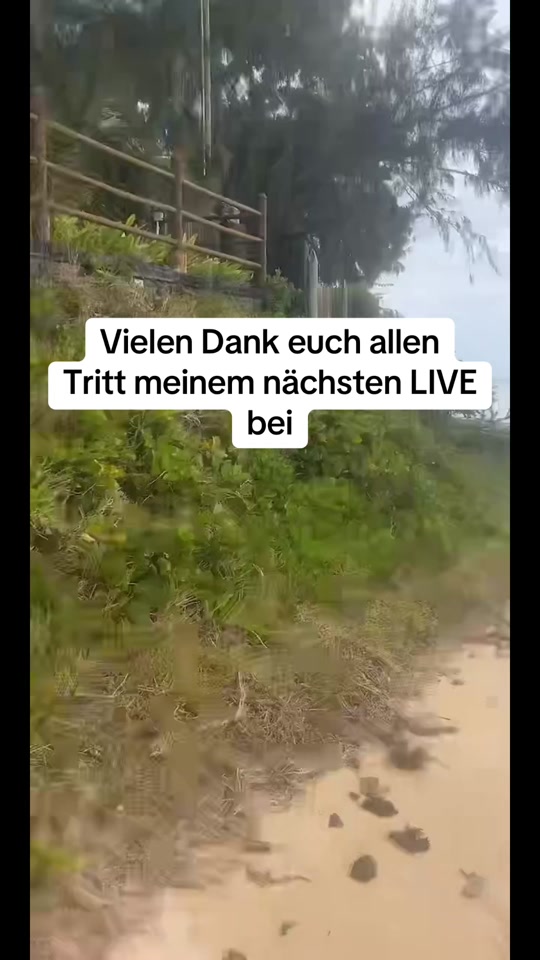 Vielen Dank euch allen Tritt meinem nächsten LIVE bei